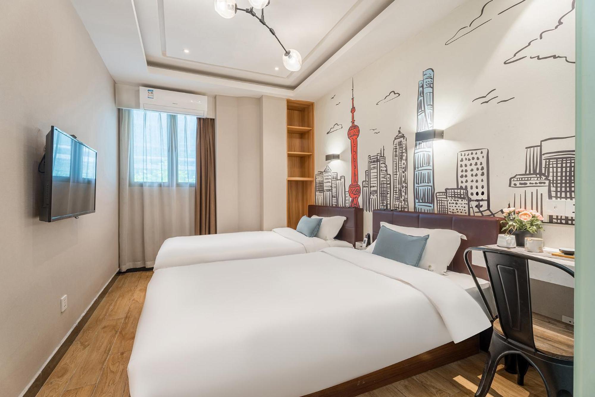 Meego Yes Hotel Шанхай Экстерьер фото