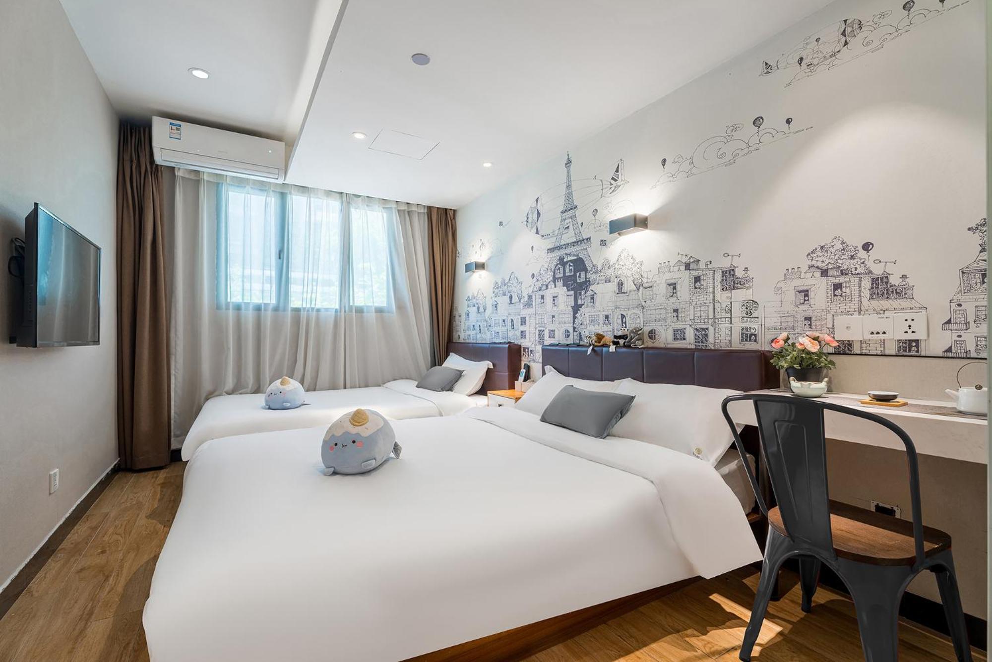Meego Yes Hotel Шанхай Экстерьер фото