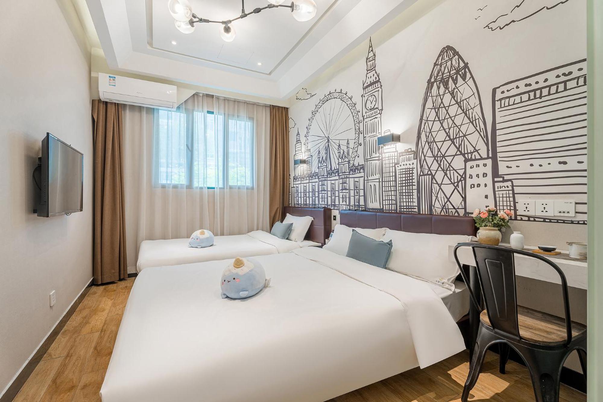 Meego Yes Hotel Шанхай Экстерьер фото